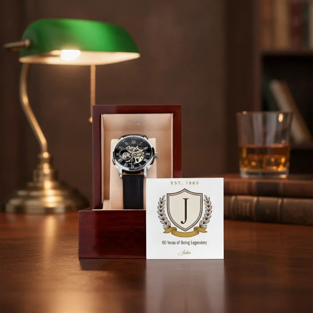 Men's Openwork Milestone Mongram watch