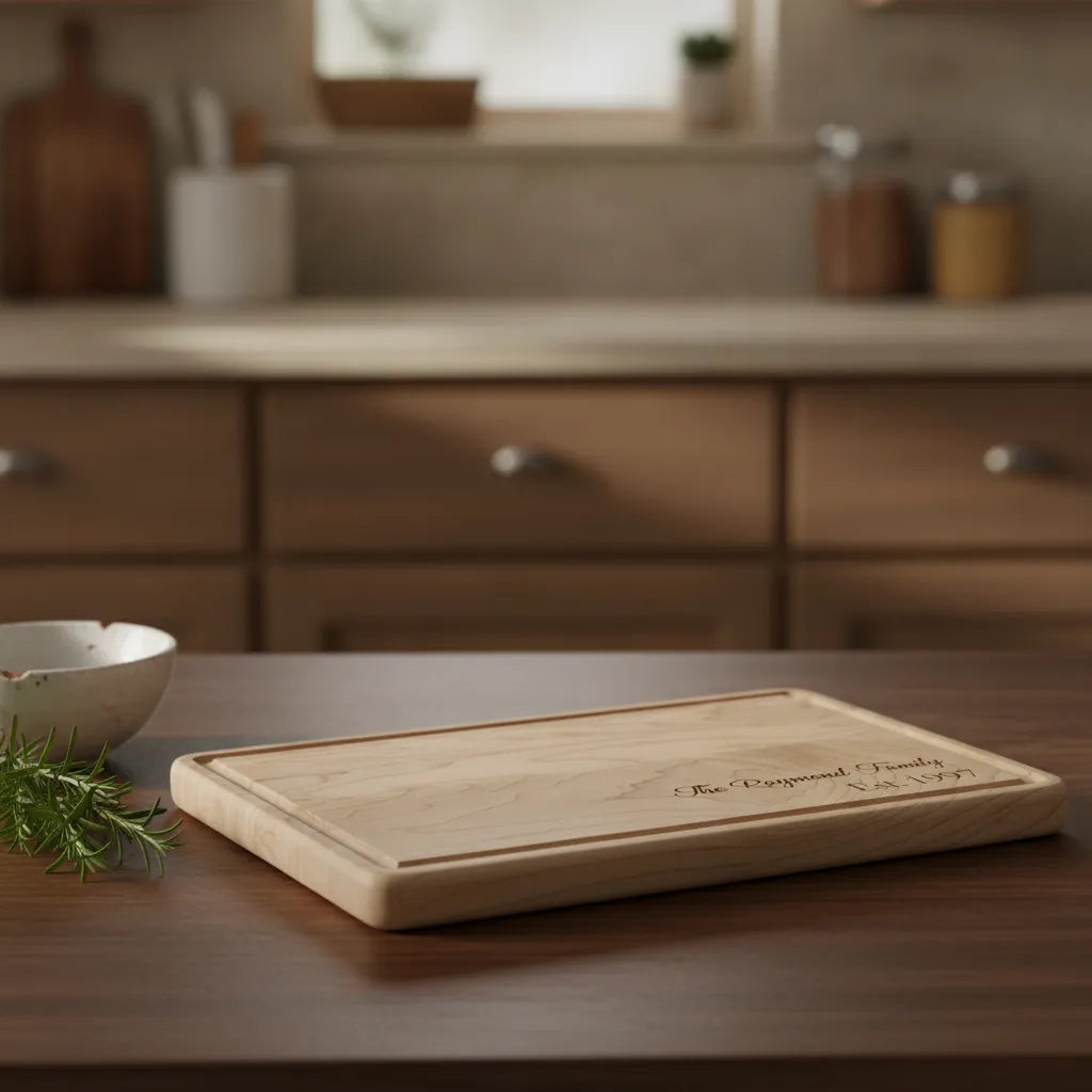 Personalized Family Surname Cutting Board