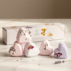 Heart Shower Steamer Gift Set for Her