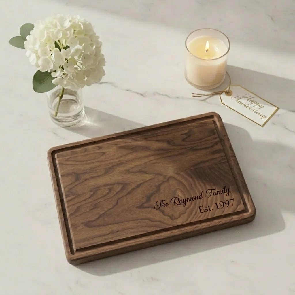 Personalized Family Surname Cutting Board