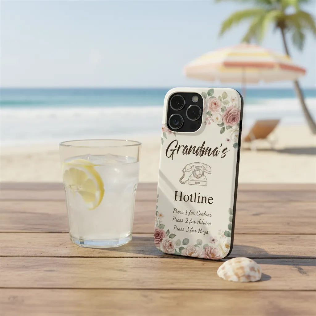 Slim Phone Cases Grandma's Hotline