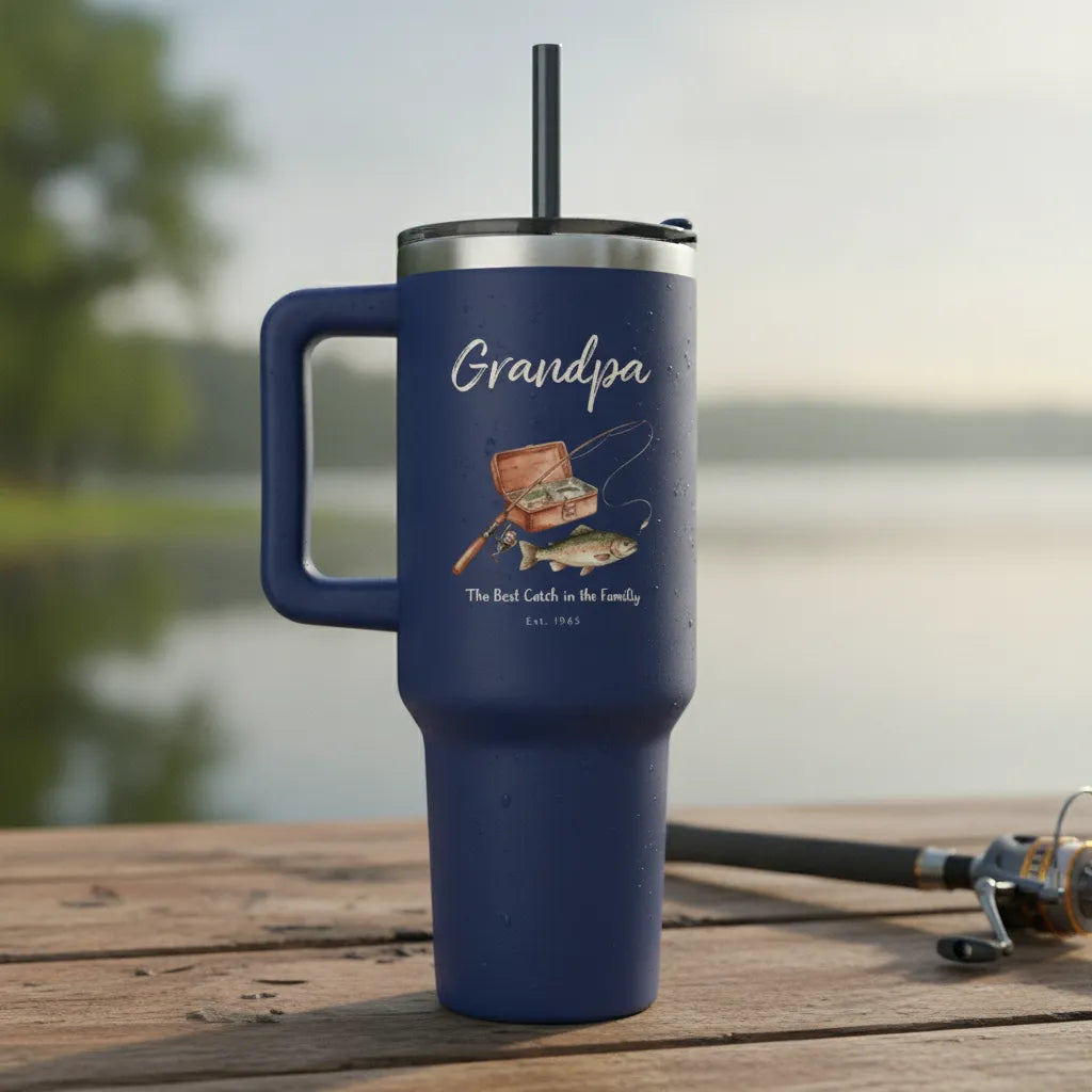 Pinnacle 40oz Tumbler The Best Catch in the Family