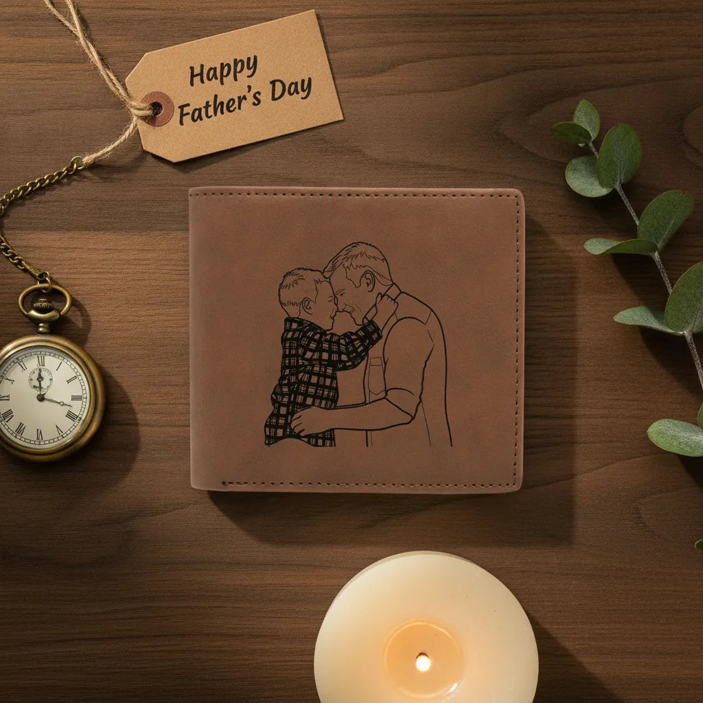 Father & Son Bifold Wallet
