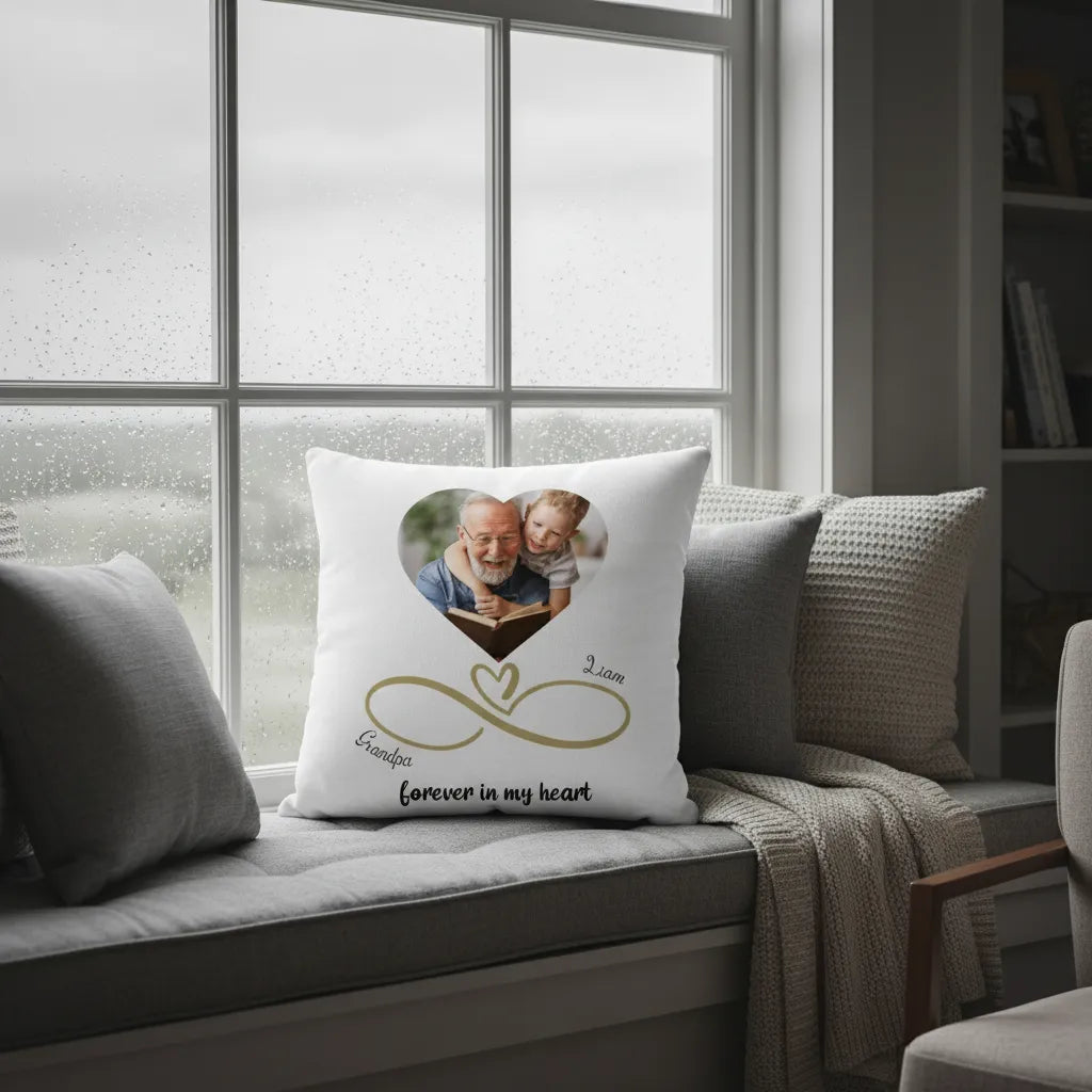 Square Pillow grandpa gift