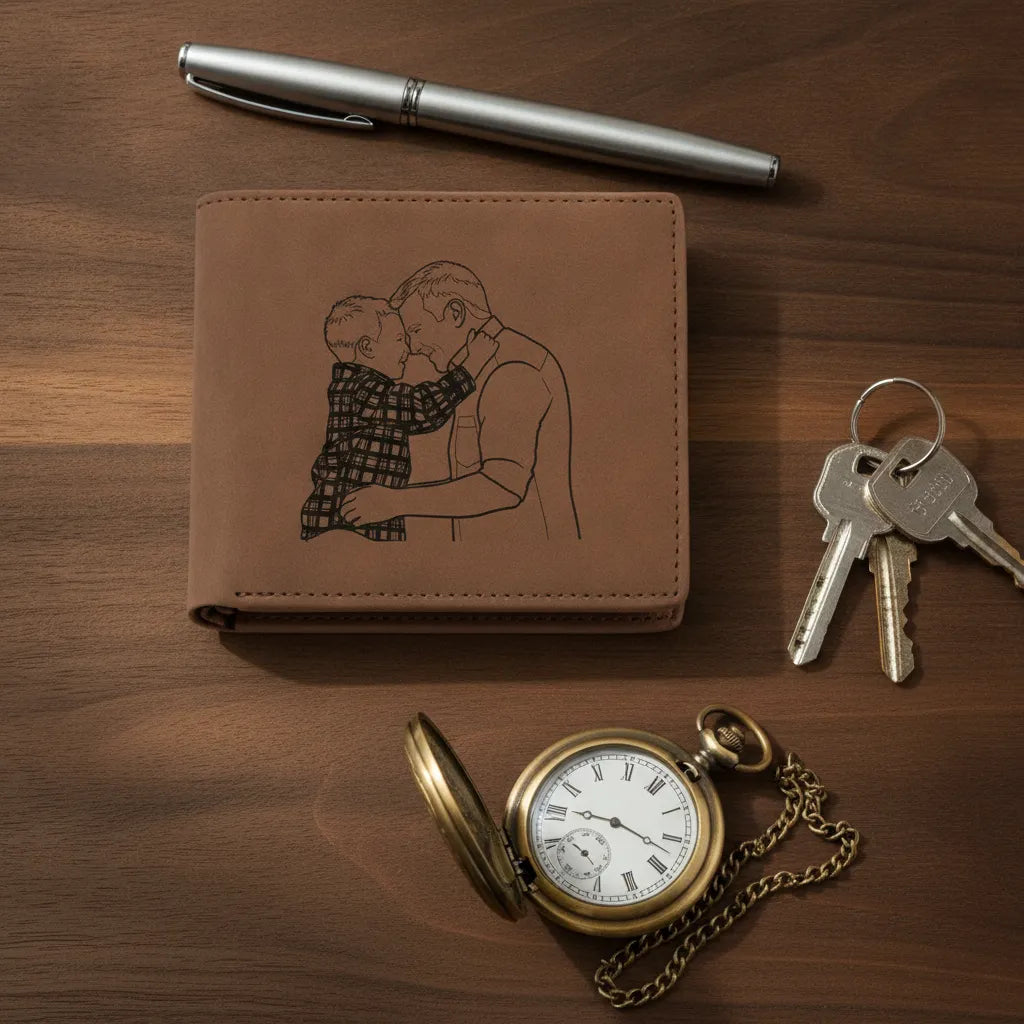 Father & Son Bifold Wallet