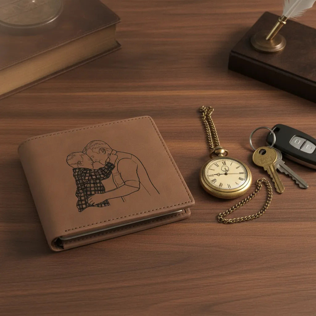 Father & Son Bifold Wallet