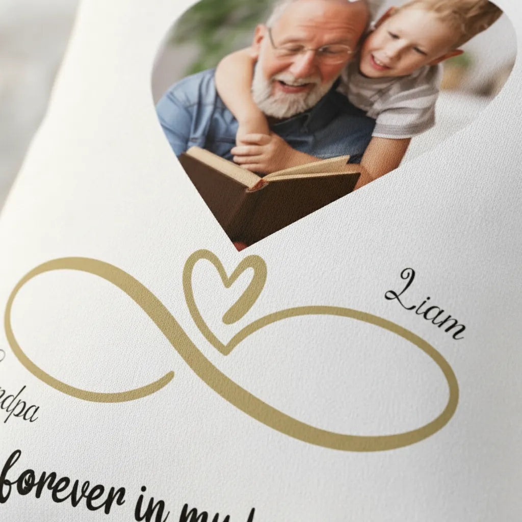 Square Pillow grandpa gift