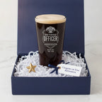 Retired Police Officer Personalized Pint Glass