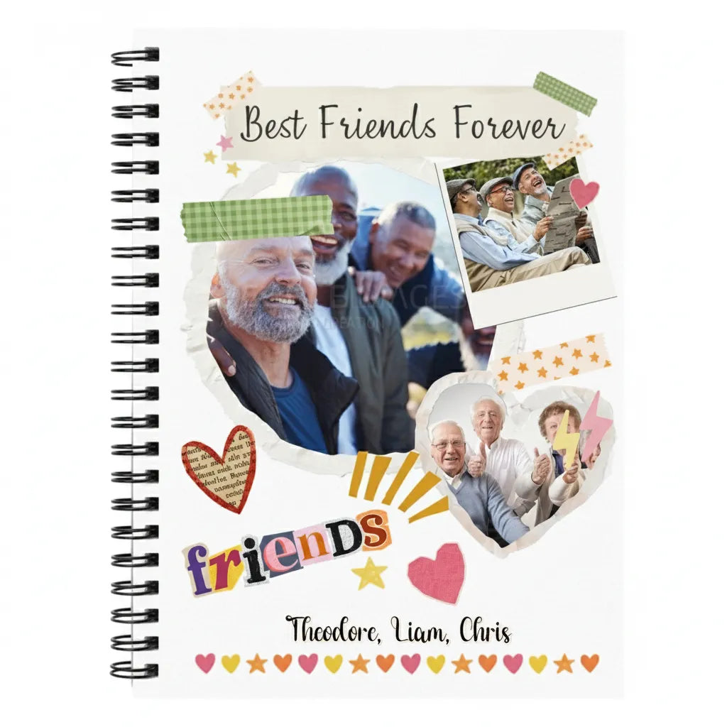 Spiral Notebook Friends correct version