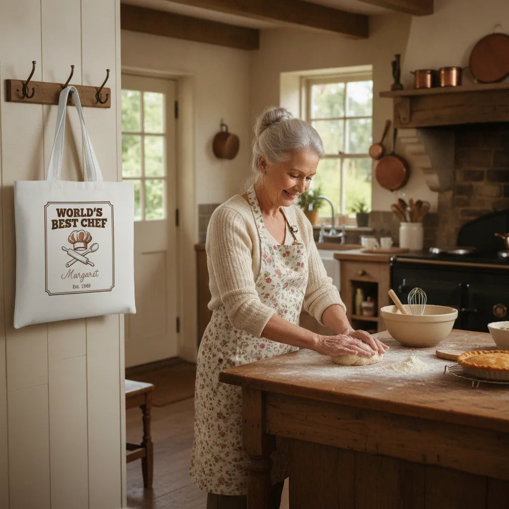 Cotton Tote Grandma Chef