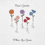 Flowers Design - Where Love Grows Tote Bag