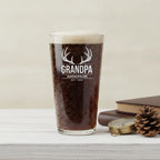 Antlers Grandpa Pint Glass