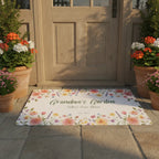 Polyester Doormat Grandma's Garden