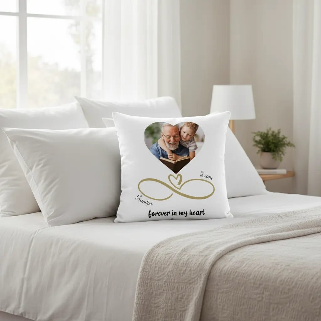 Square Pillow grandpa gift
