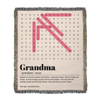 Heirloom Photo Woven Blanket (Grandma)