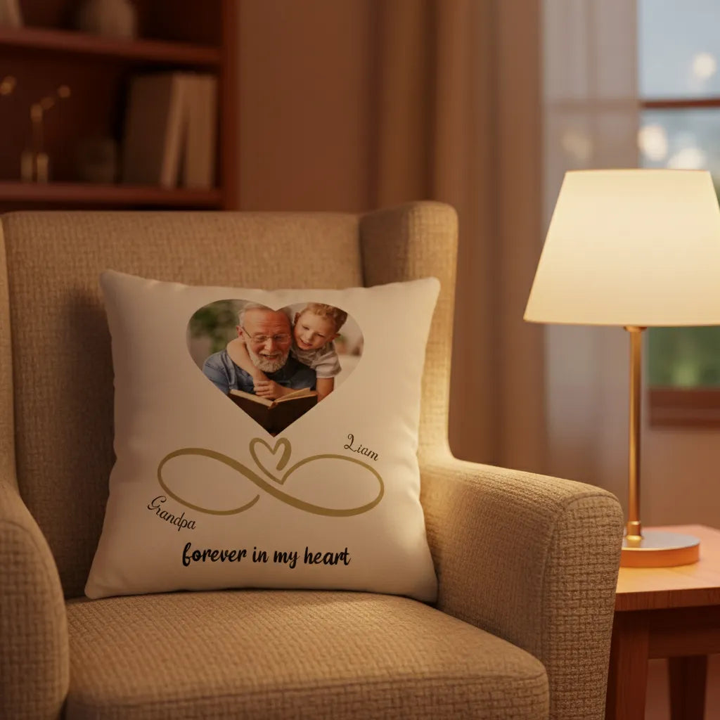 Square Pillow grandpa gift