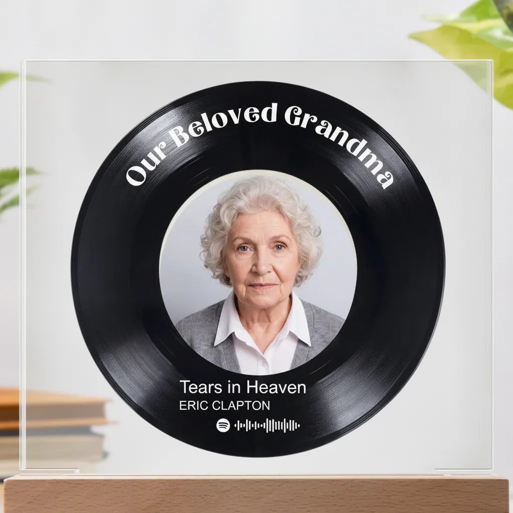 Grandma Acrylic Square Plaque