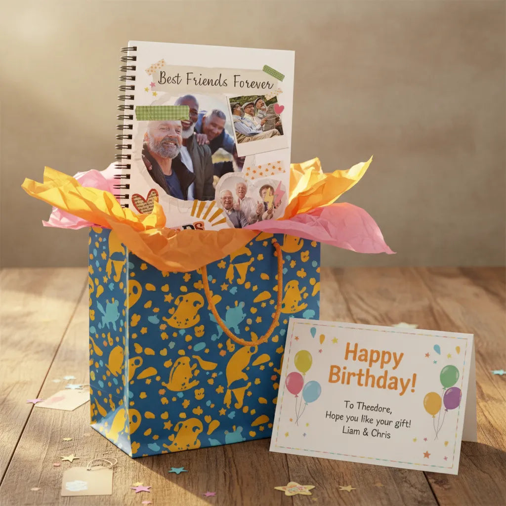 Spiral Notebook Friends correct version