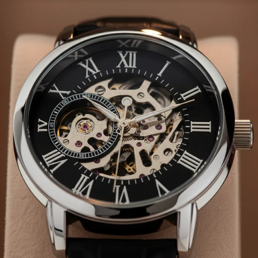 Men's Openwork Mongram and Name watch
