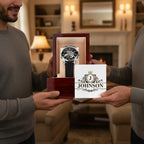 Men's Openwork Mongram and Name watch