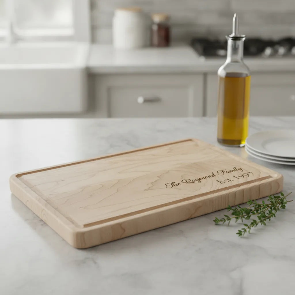 Personalized Family Surname Cutting Board