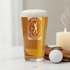 The Golfer Personalized Pint Glass