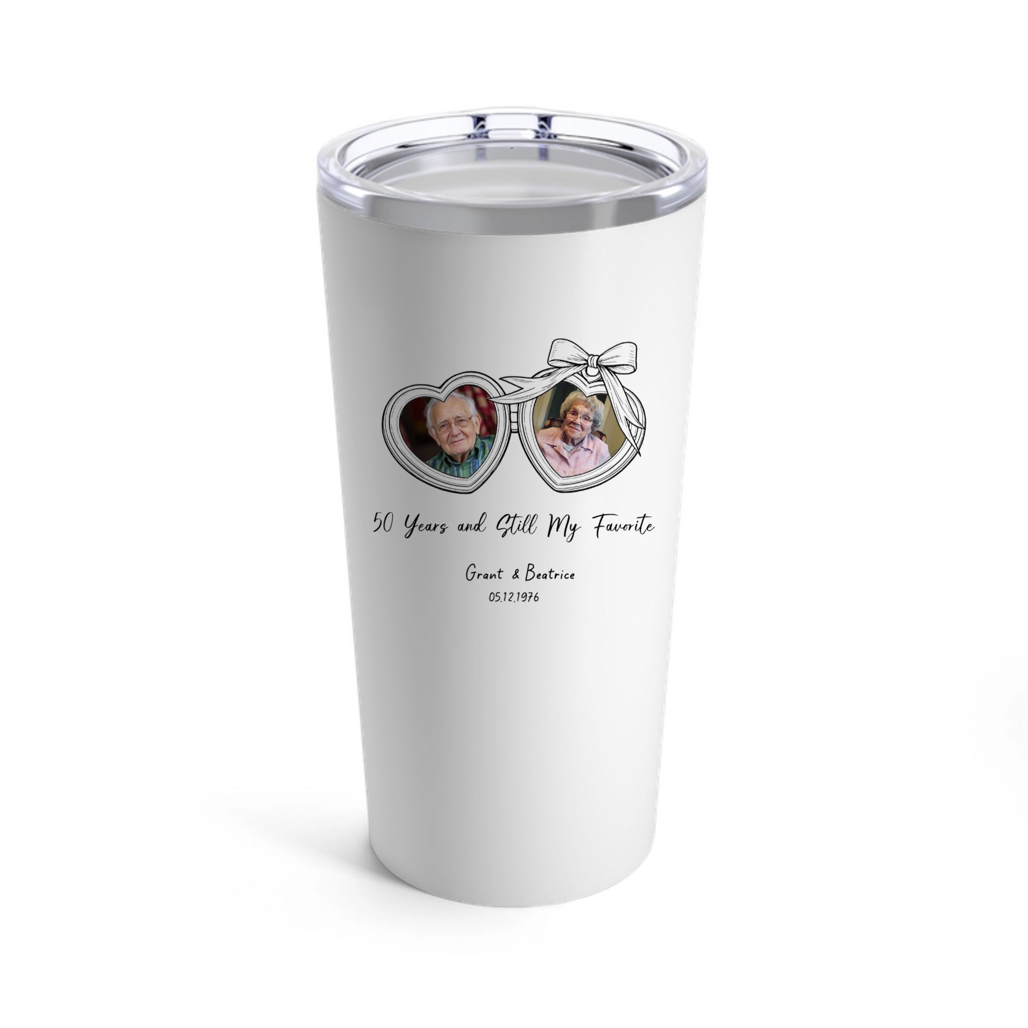 Tumbler 20oz Heart Locket