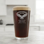 American Grandpa's Reserve Personalized Pint Glass