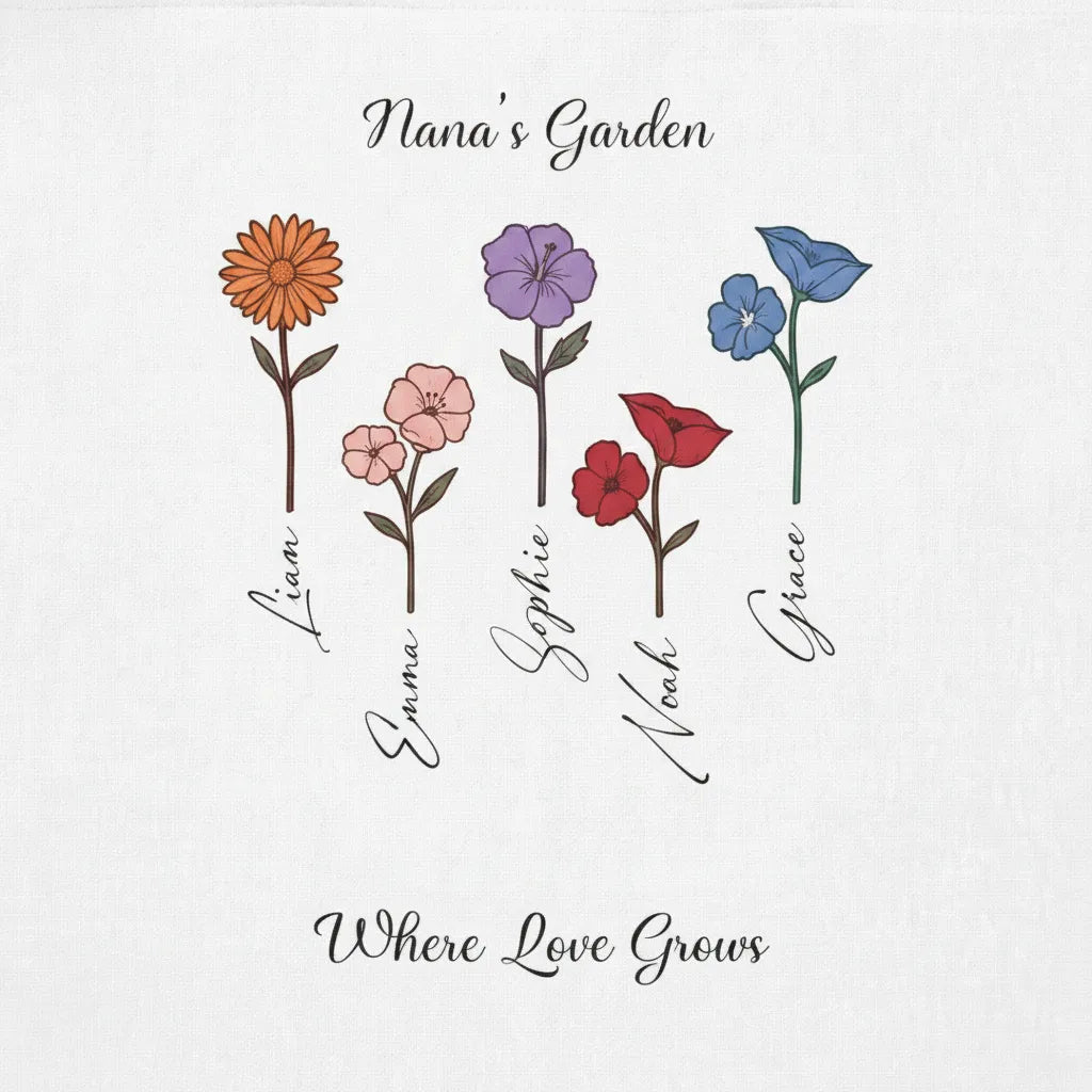 Flowers Design - Where Love Grows Tote Bag
