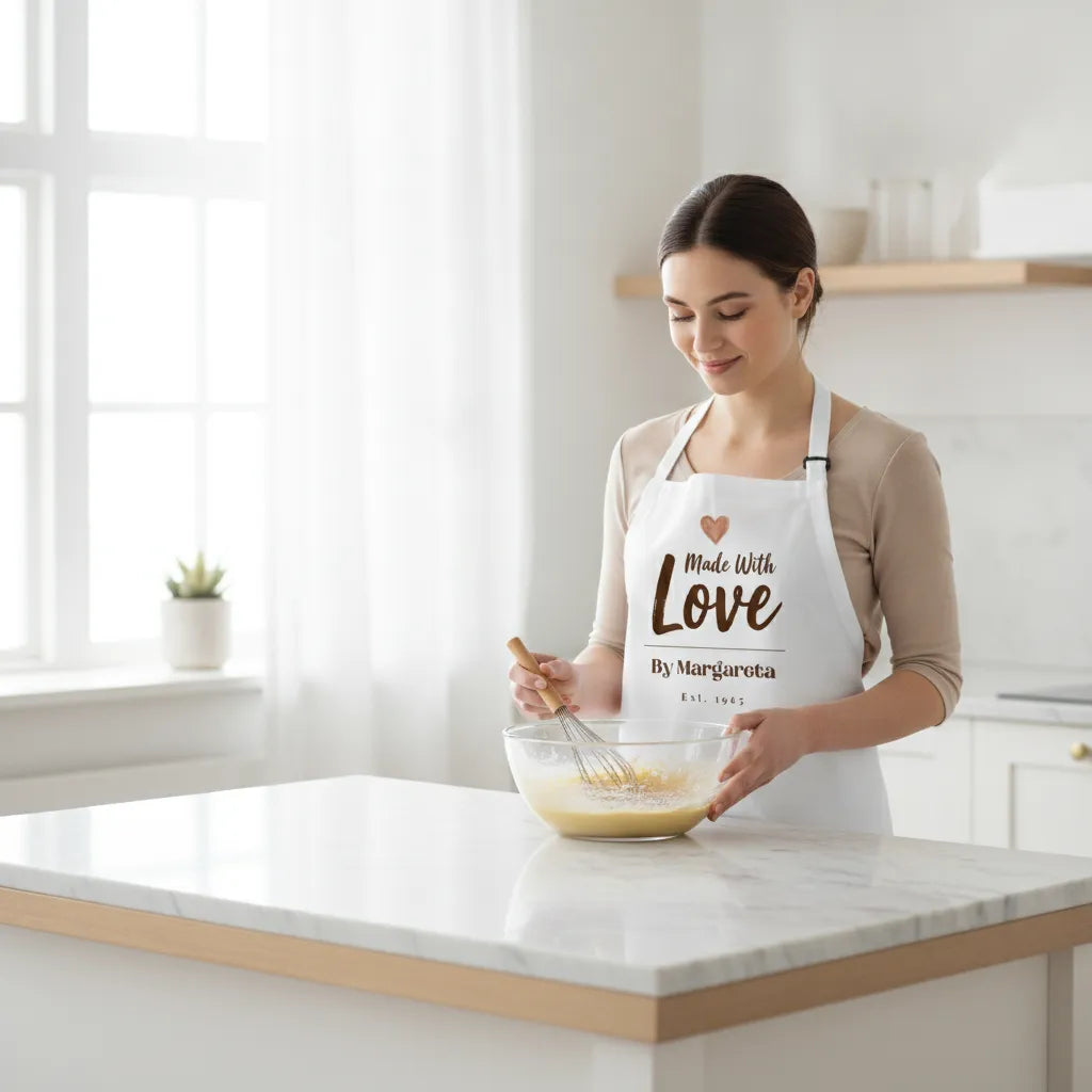 Adult Apron (AOP) Made with Love