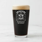 My New Office Has 18 Holes Retirement Pint Glass