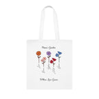 Flowers Design - Where Love Grows Tote Bag