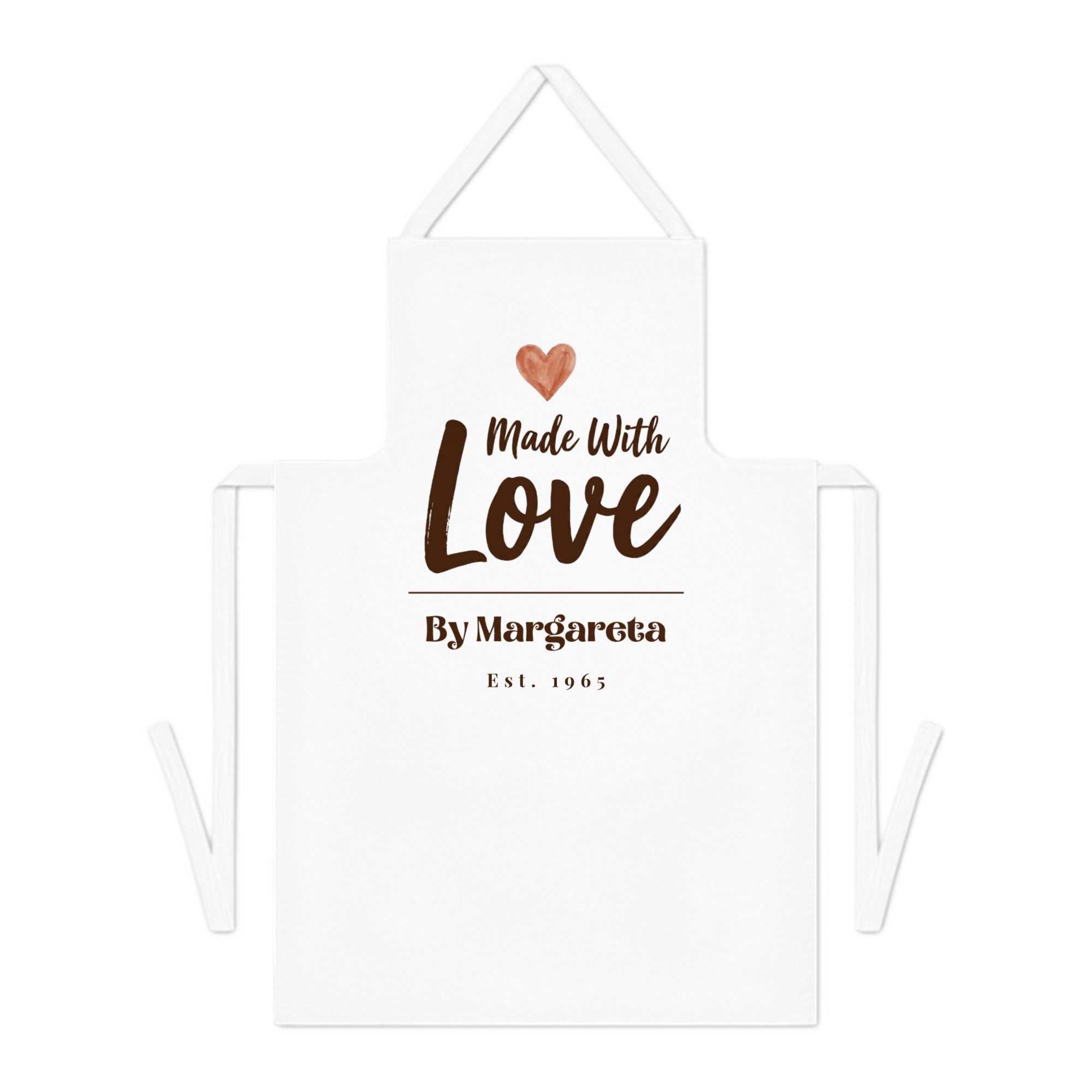 Adult Apron (AOP) Made with Love
