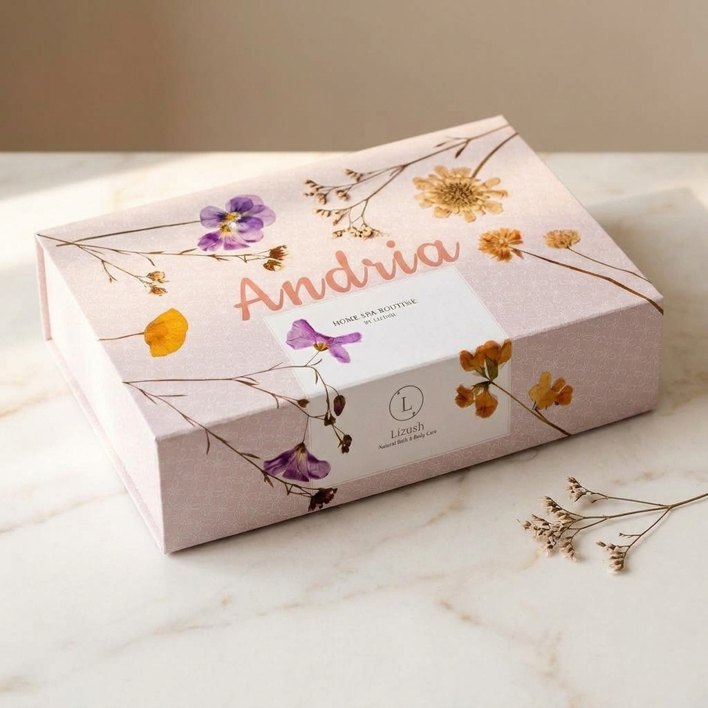 Personalized Bath Salt Gift Set for Her