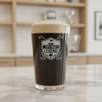 19th Hole Legend Personalized Golf Pint Glass