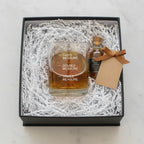 Personalized Dad's Measure Whiskey Glass