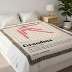 Heirloom Photo Woven Blanket (Grandma)