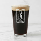 The Golfer Personalized Pint Glass