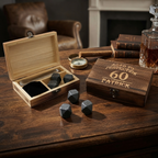 Aged to Perfection 60th Birthday Whiskey Stones Set
