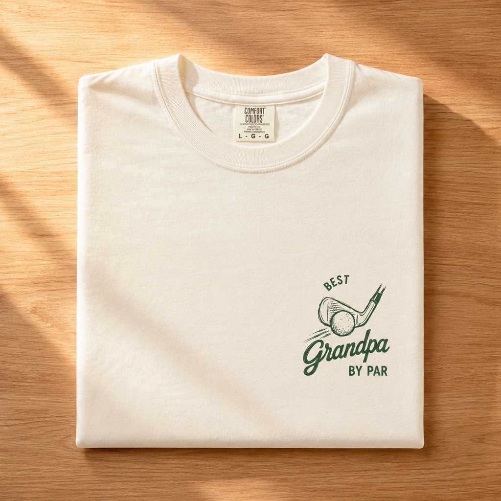 Best Grandpa By Par Golf T-Shirt