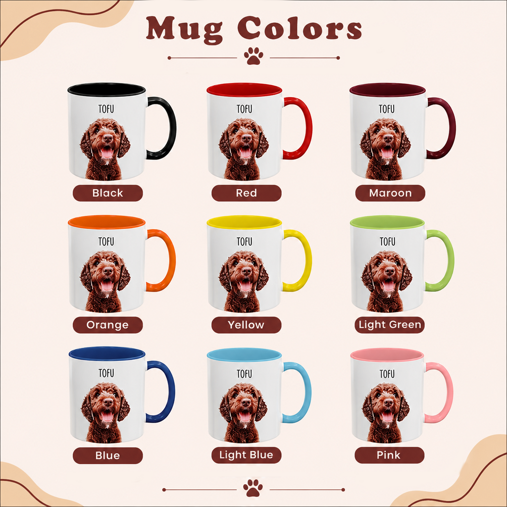 Custom Pet Portrait Mug