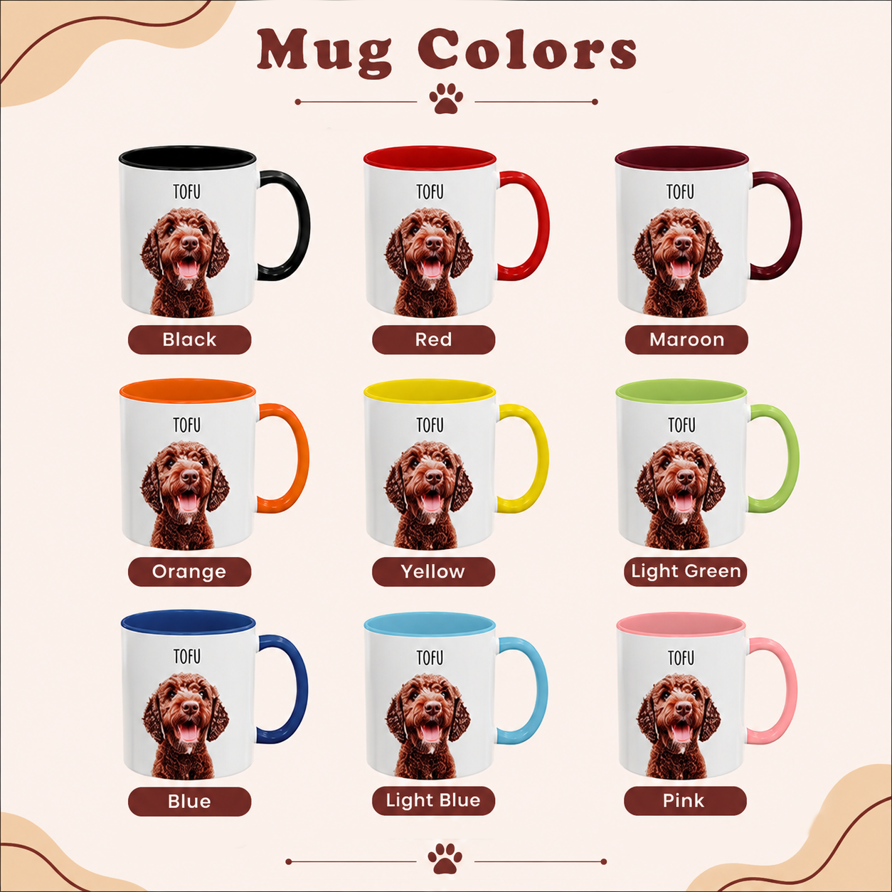 Custom Pet Portrait Mug