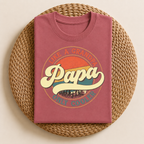 Papa Like a Grandpa Only Cooler Shirt