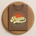 Papa Like a Grandpa Only Cooler Shirt