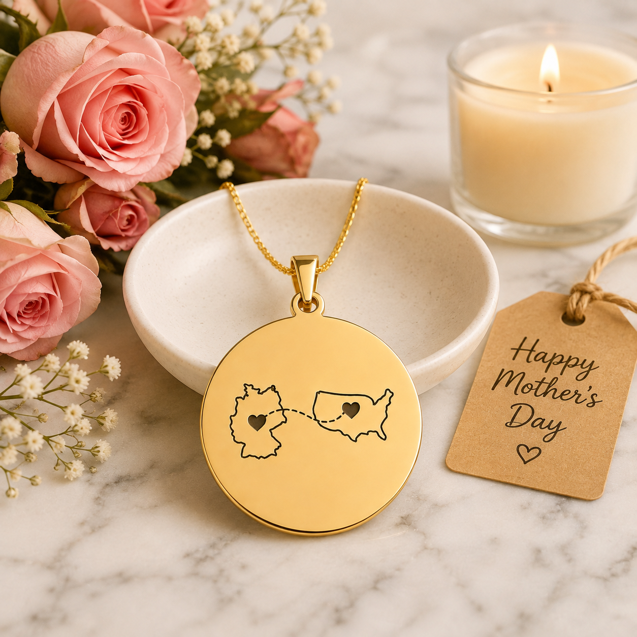 The Together Across Miles Necklace