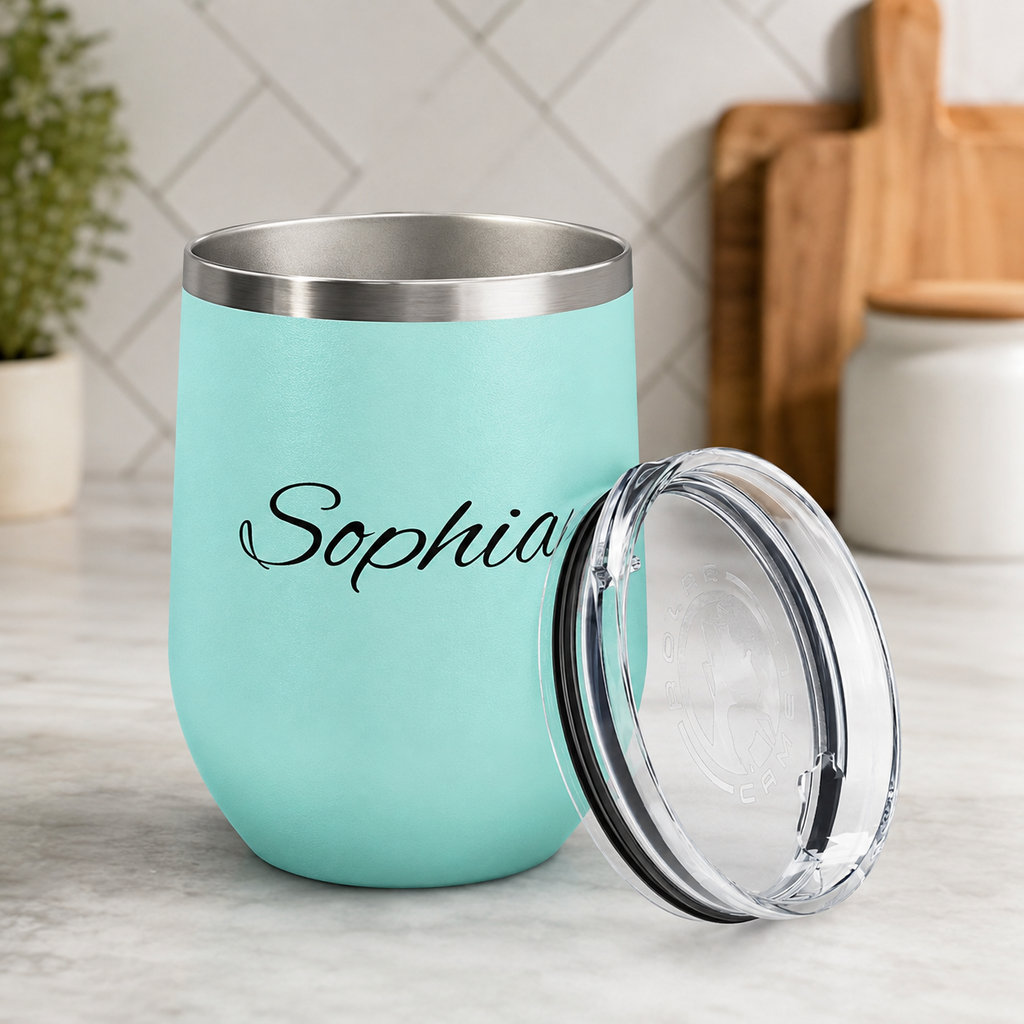 Custom Name Wine Tumbler