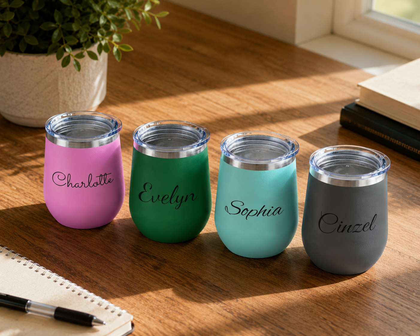 Custom Name Wine Tumbler