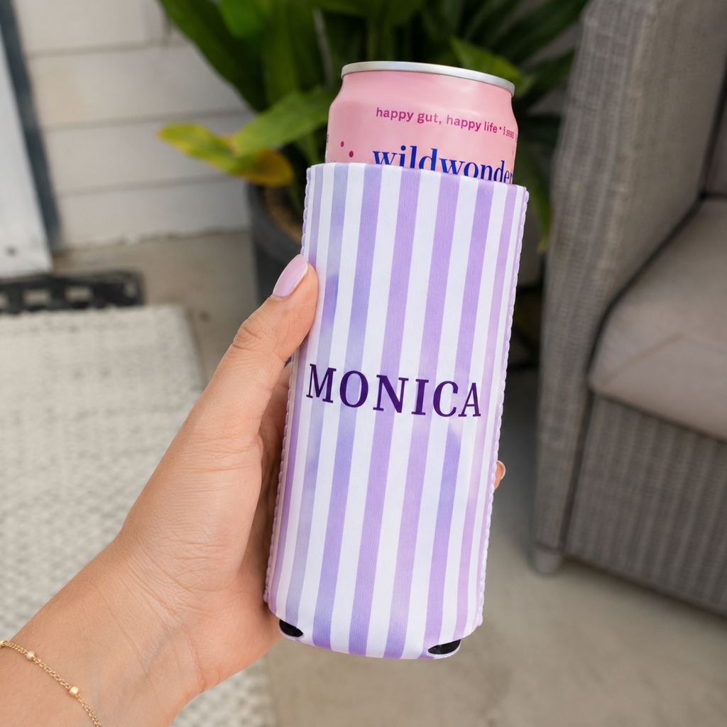 Custom Name Can Cooler