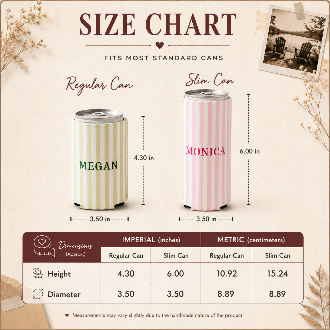 Custom Name Can Cooler