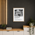 Personalized Definition Framed Canvas